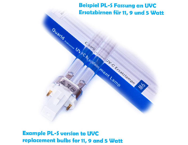 Ersatzlampe für UV-Klärer 10W (CUV510)